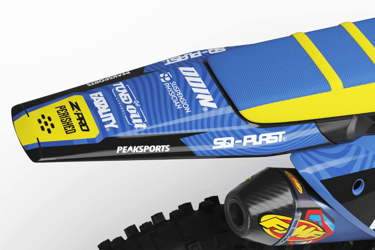 Kit decorativo HUSQVARNA TE/TC/FE/FC/FX/SMS/WR/CR - Bitume