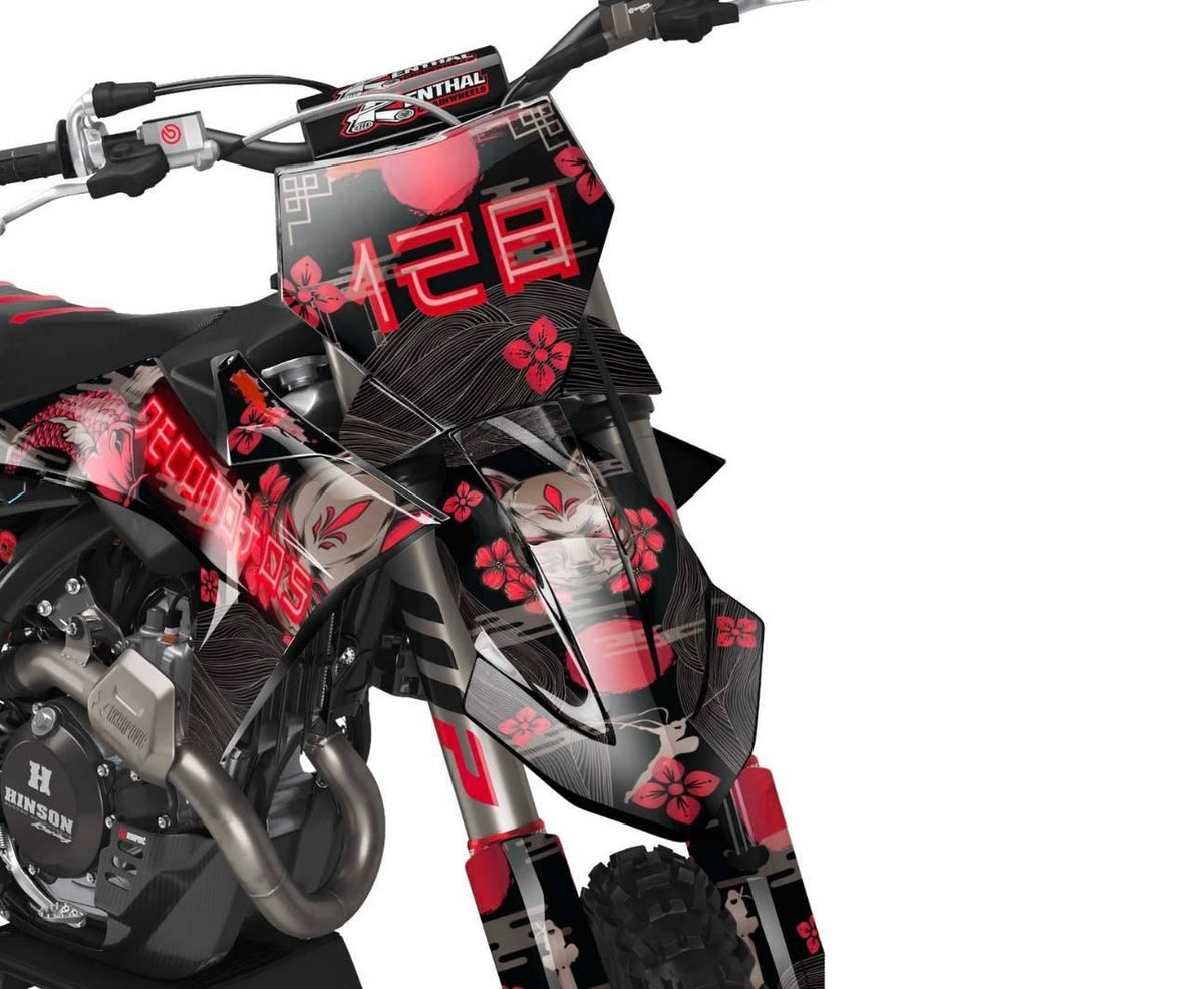 kit gráfico KTM EXC EXC-F SX SX-F 2023-2025 - Japão