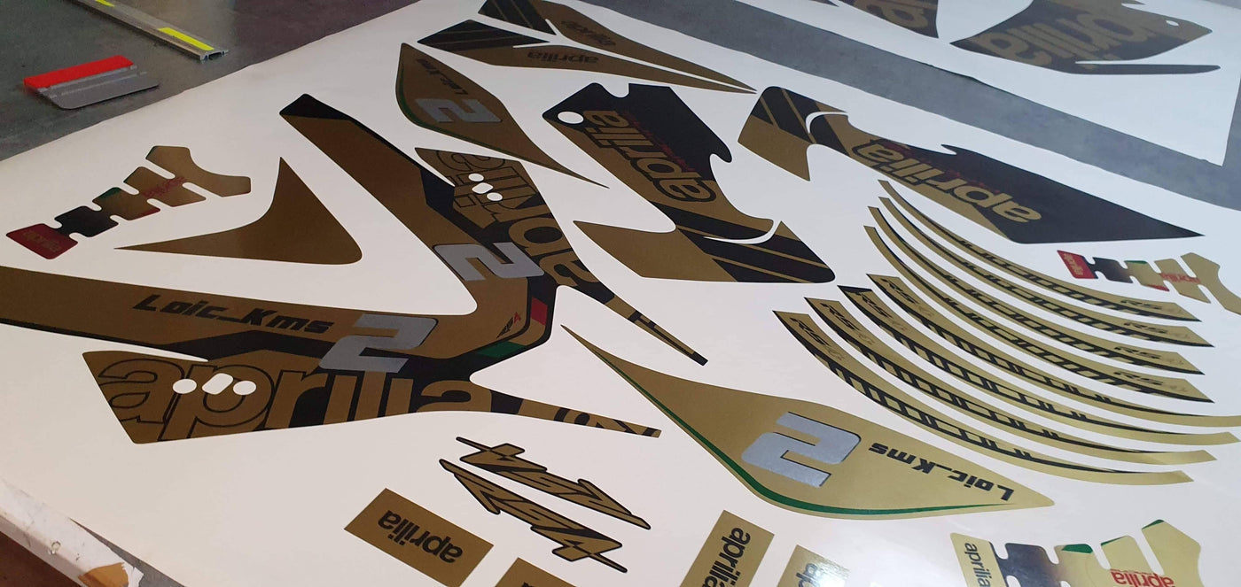 graphics kit Aprilia RS4 - GOLD