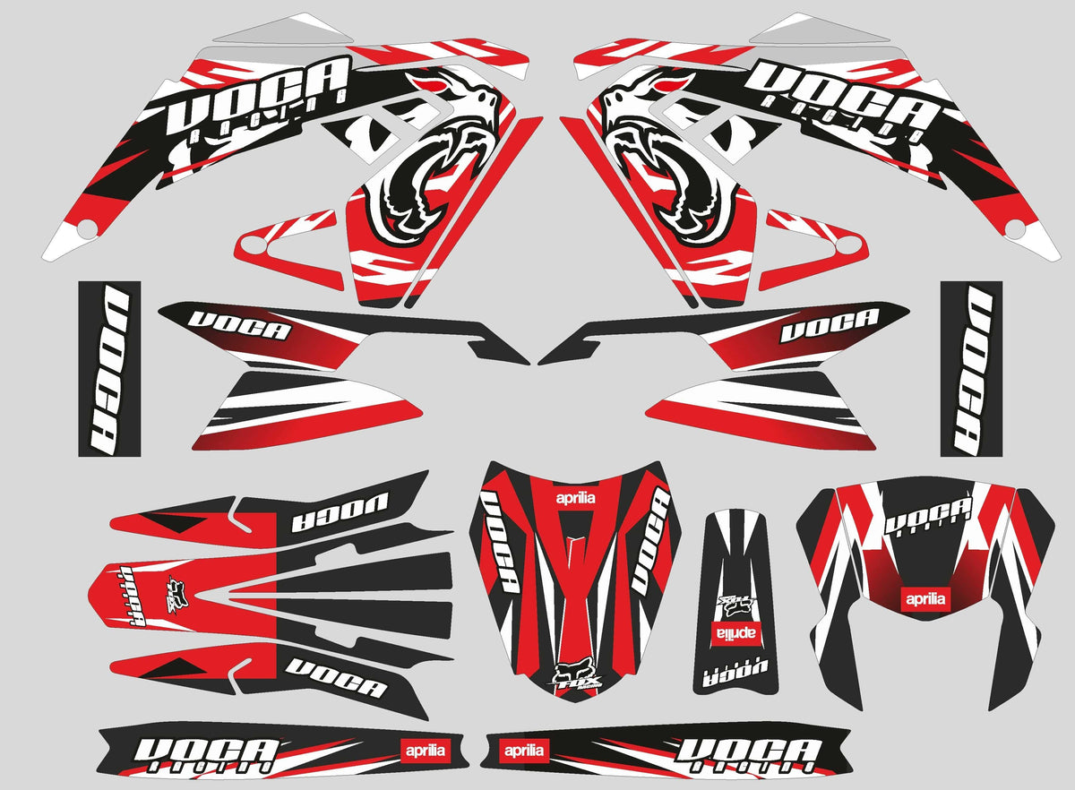 Kit Déco Aprilia SX 50 & RX 50 2018-2026 - VOCA