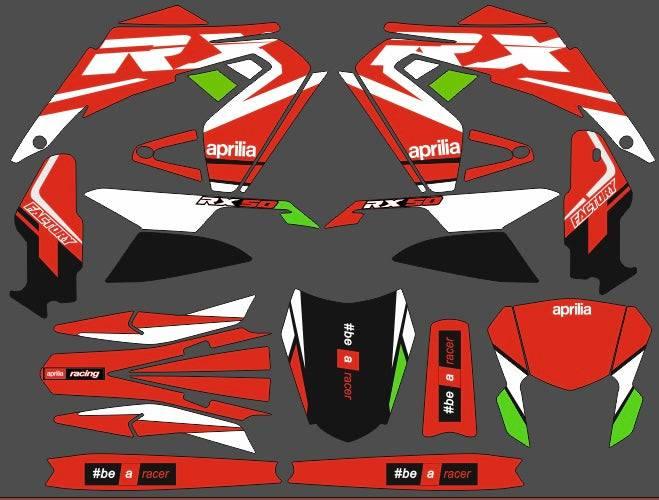 Kit Déco Aprilia SX 50 & RX 50 2018-2026 - ORIGINE