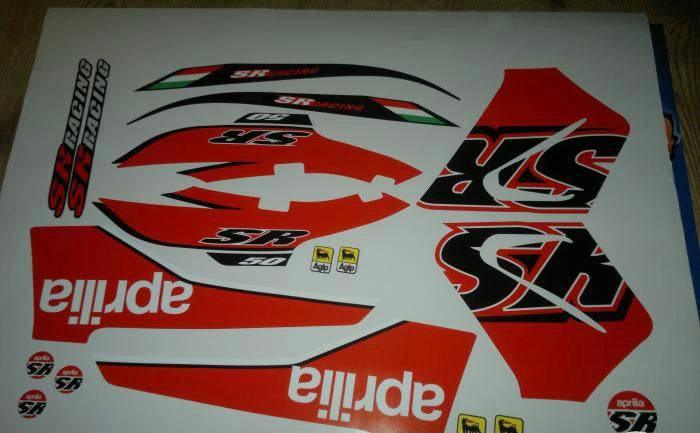 Graphics kit Aprilia SR 50 2006-2020 (2010 Model) - VORTEX