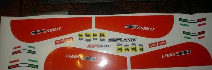 graphics kit Aprilia SR 50 STREET - URBAN