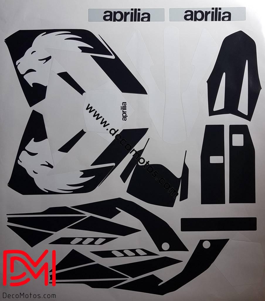 Kit Déco Aprilia SX 50 2006-2017 - B&W