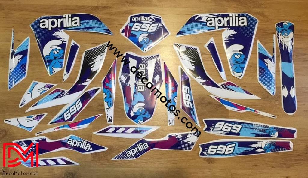 graphics kit Aprilia SX 50 2006-2017 - SCHTROUMPF