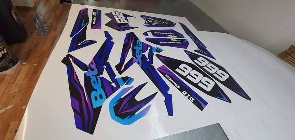 graphics kit BETA 50 RR 2011-2020 - BLUE PURPLE