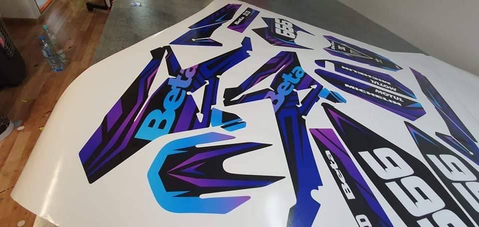 graphics kit BETA 50 RR 2011-2020 - BLUE PURPLE