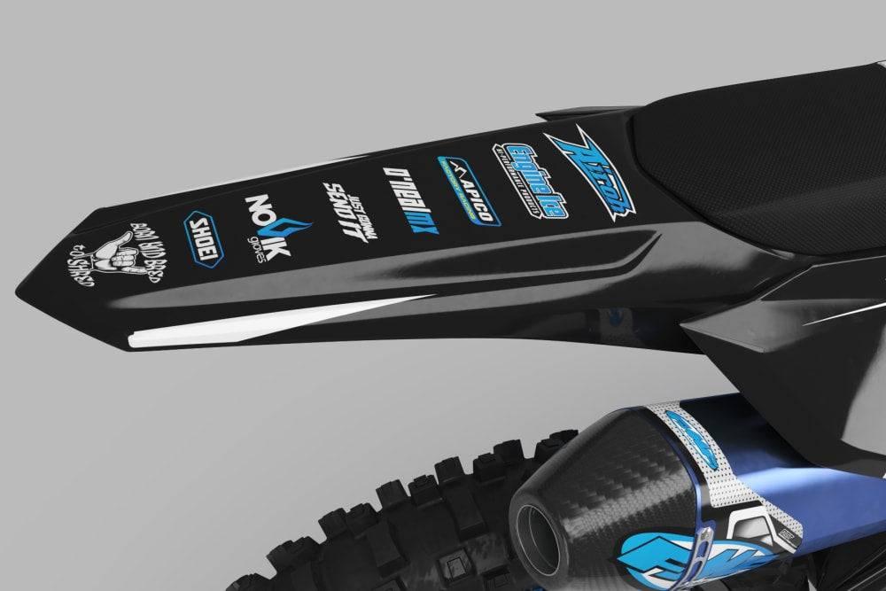 kit gráfico KTM adaptável a todos os modelos - DALMATIAN