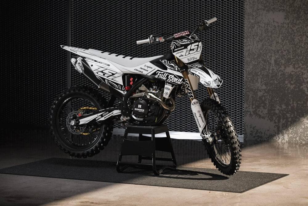 kit gráfico KTM adaptable a todos los modelos - ZEBRA