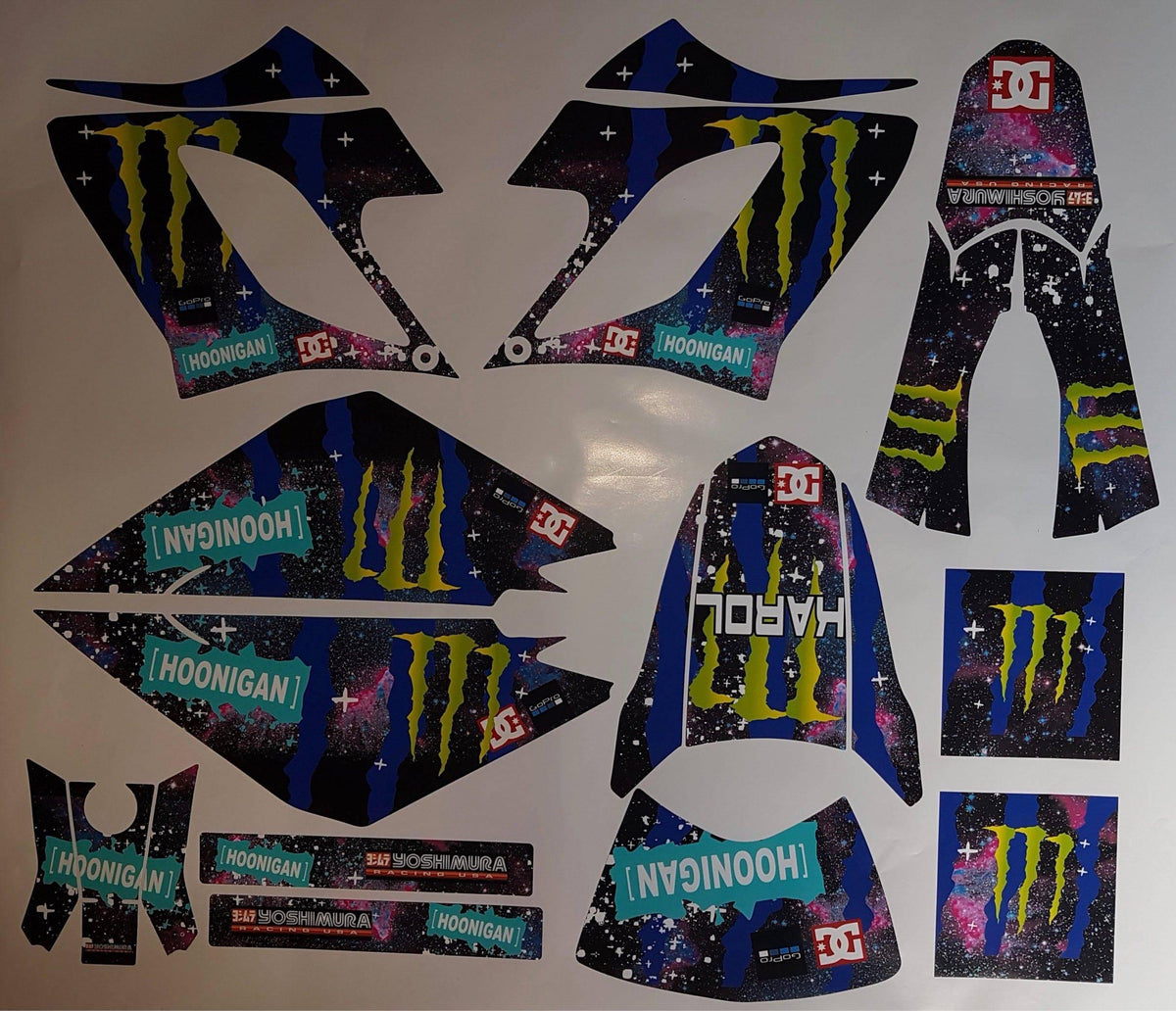graphics kit DERBI DRD RACING 2004-2009 - MONSTER GALAXY