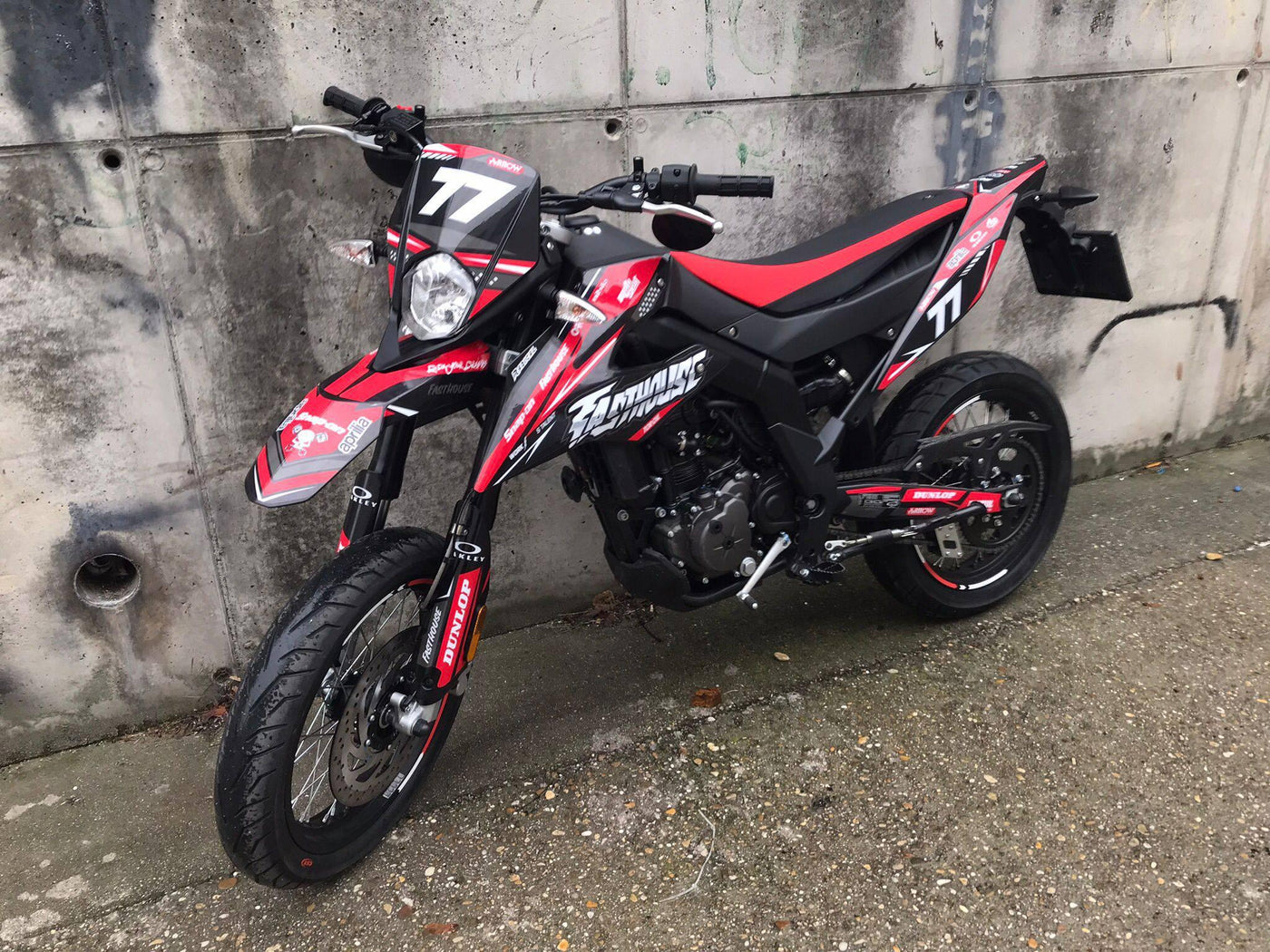 Derbi Senda DRD 125 SM / Aprilia SX 125 2018-2024 graphics kit - FASTHOUSE