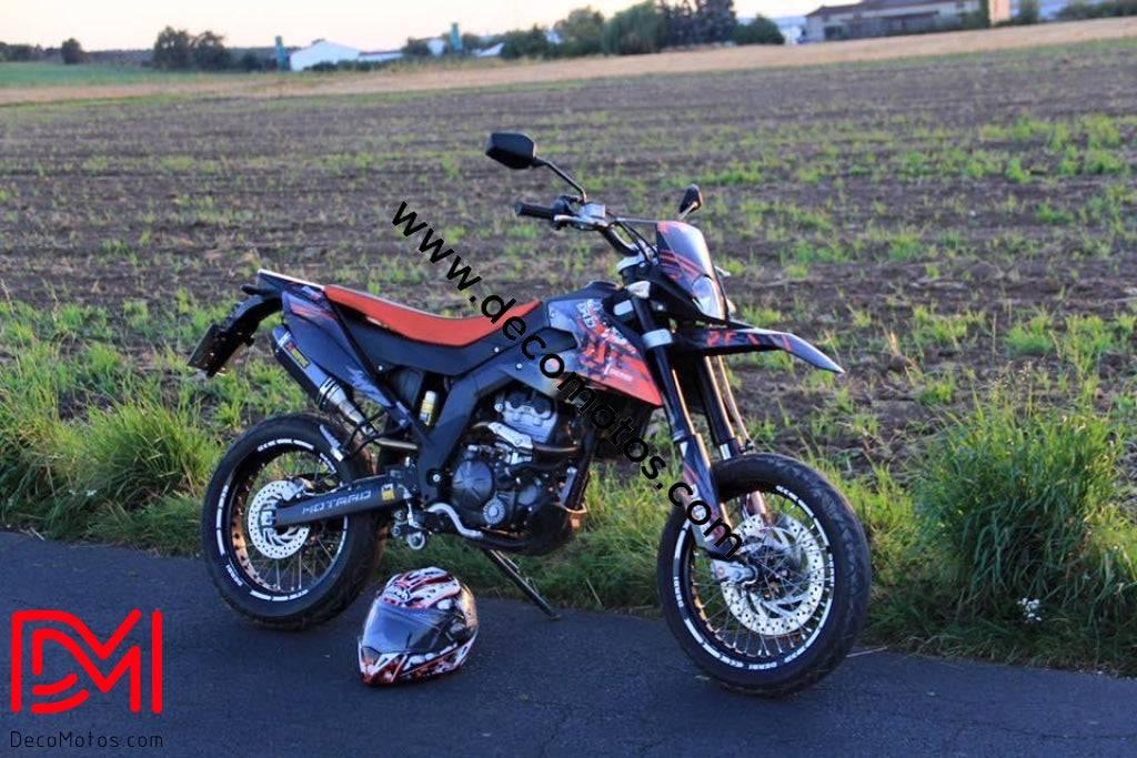 graphics kit DERBI Senda DRD 125 SM / APRILIA SX 125 2018-2024 ORIGINE