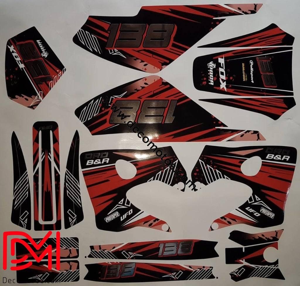 Kit Déco DERBI XTREME 2003-2004 (Chrome en option)