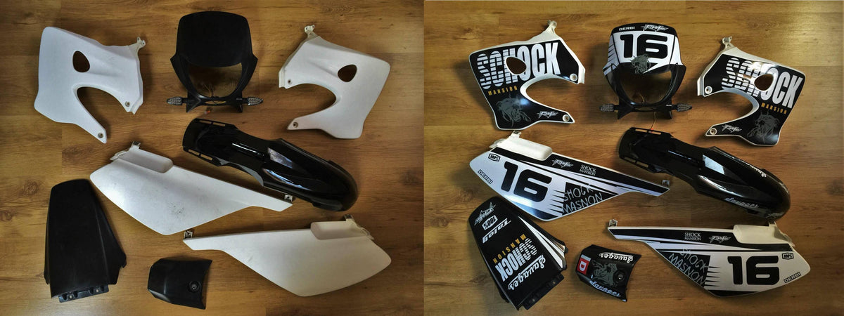 Kit Déco DERBI XTREME 2003-2004 - SCHOCK