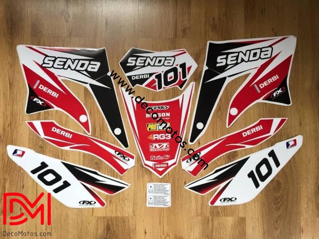 Deco Kit DERBI X-TREME / RACING 2011-2017 - SENDA