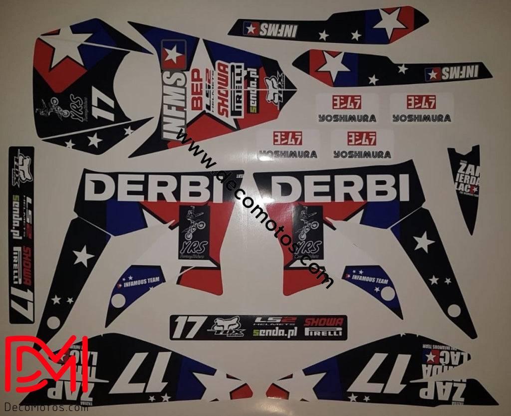 graphics kit IT - DERBI XTREME / RACING 2011-2017