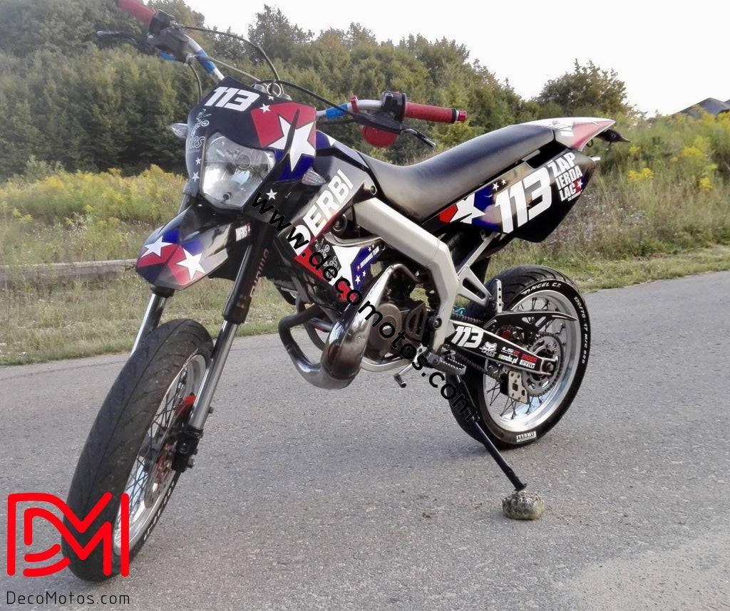 DERBI XTREME XRACE FRONT DECORATION KIT 2011 - IT