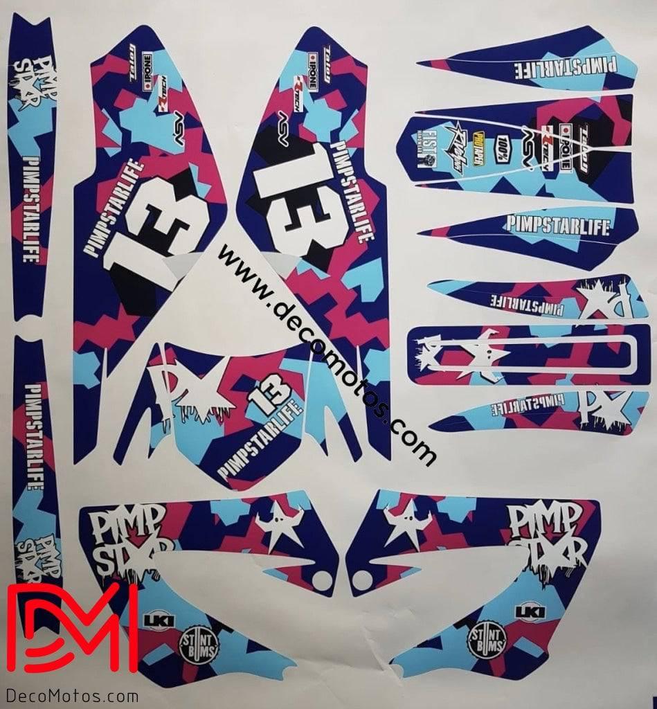 kit grafiche DERBI XTREME XRACE AVANT 2011 - PIMPSTARLIFE