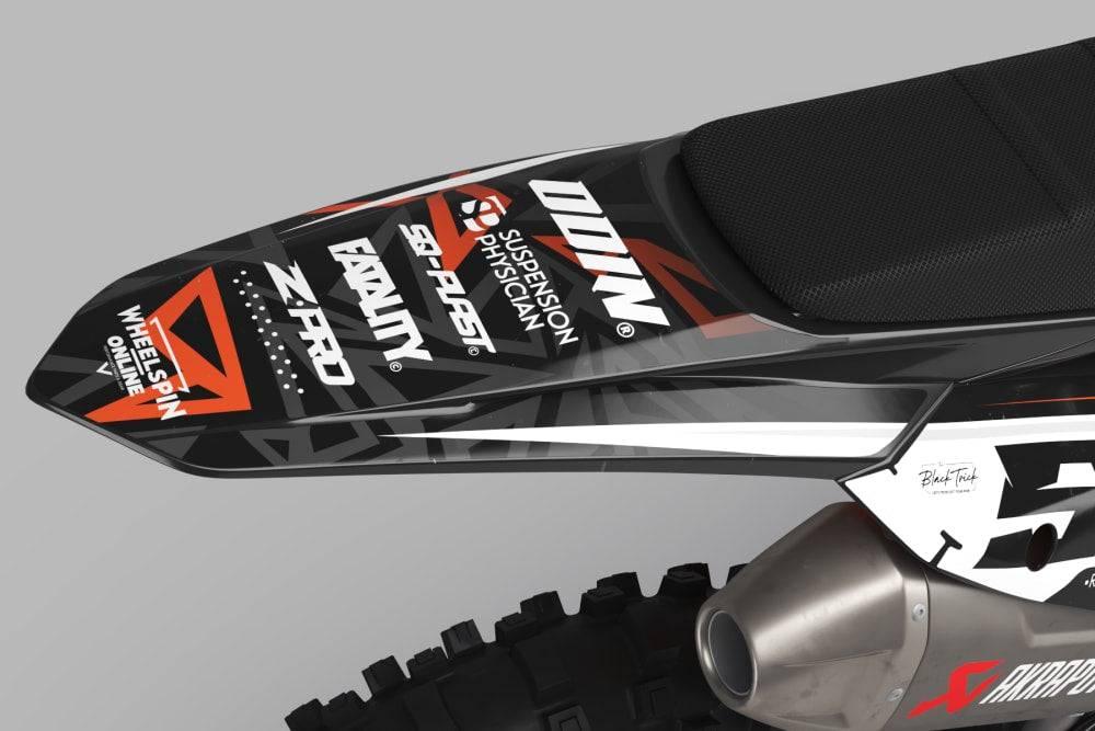 Kit déco KTM adaptable à tous les modèles - ODIN
