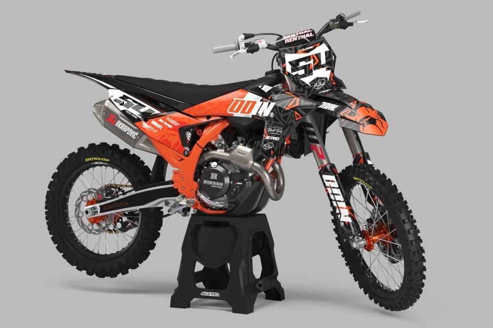 Kit déco KTM adaptable à tous les modèles - ODIN