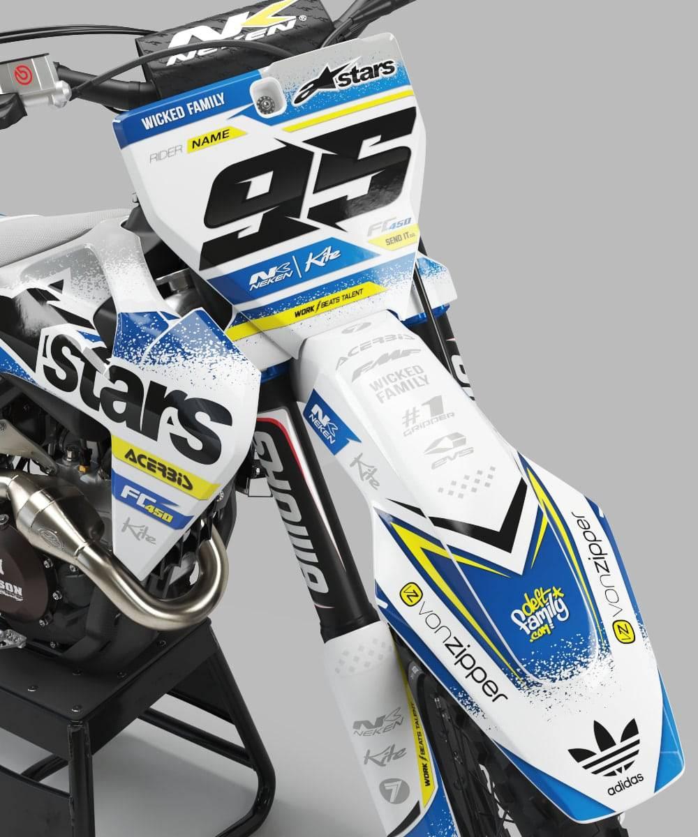 Kit déco KTM adaptable à tous les modèles - ALPINESTAR