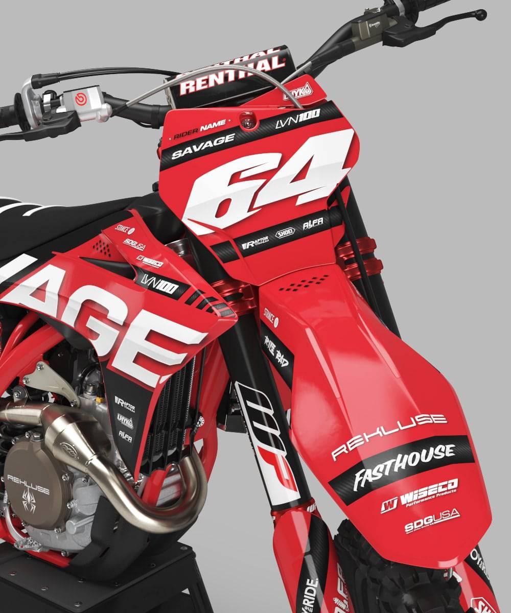 Kit déco KTM adaptable à tous les modèles - SAVAGE