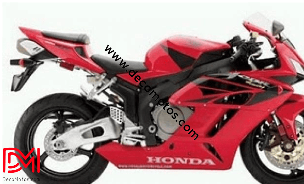 Dekor-Kit HONDA CBR 1000 RR 2004 - ROT