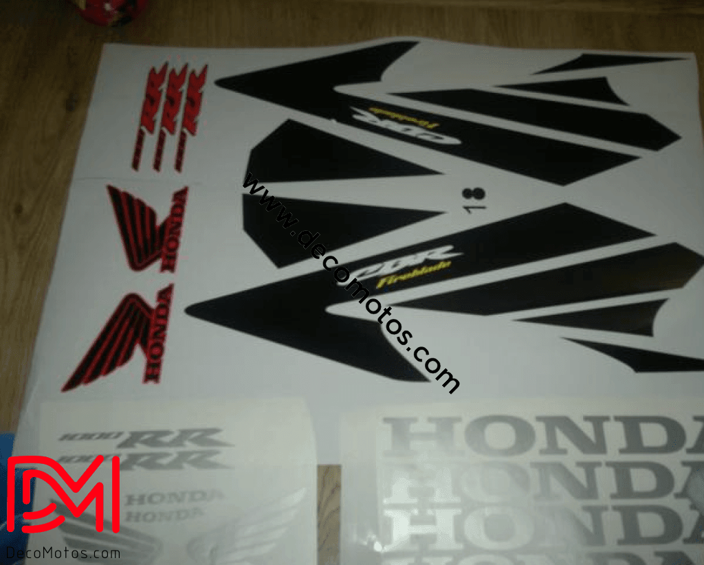 Dekor-Kit HONDA CBR 1000 RR 2004 - ROT