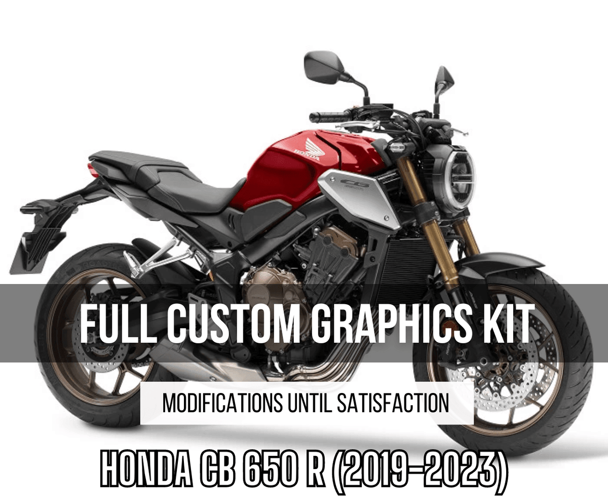 HONDA CBR 650 R 2019 2023 100 personalized decoration kit