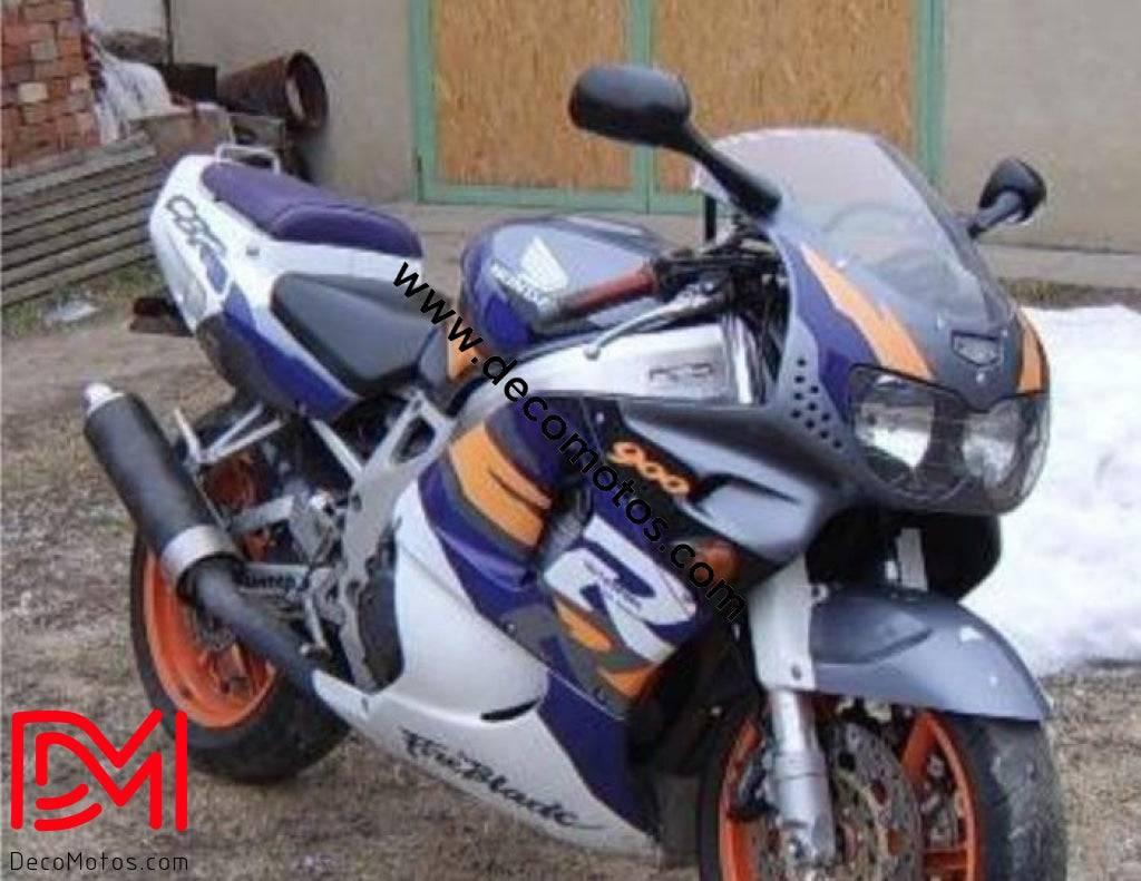 HONDA CBR 900 graphics kit - FIREBLADE ORANGE