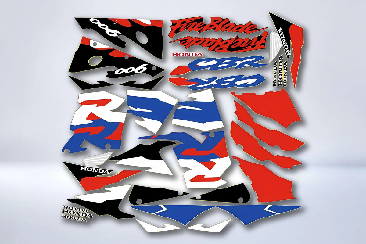 HONDA CBR 900 RR 1996 graphics kit - RED