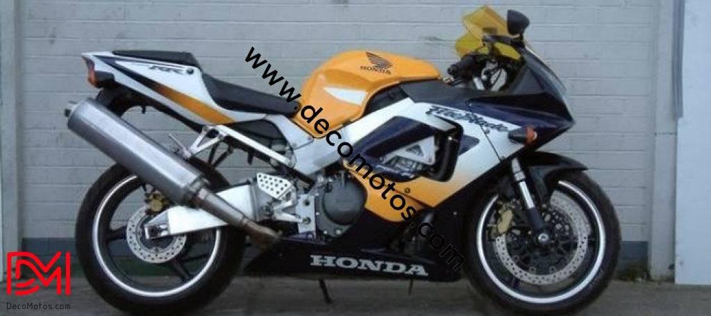 HONDA CBR 900 RR graphics kit - YELLOW BLUE