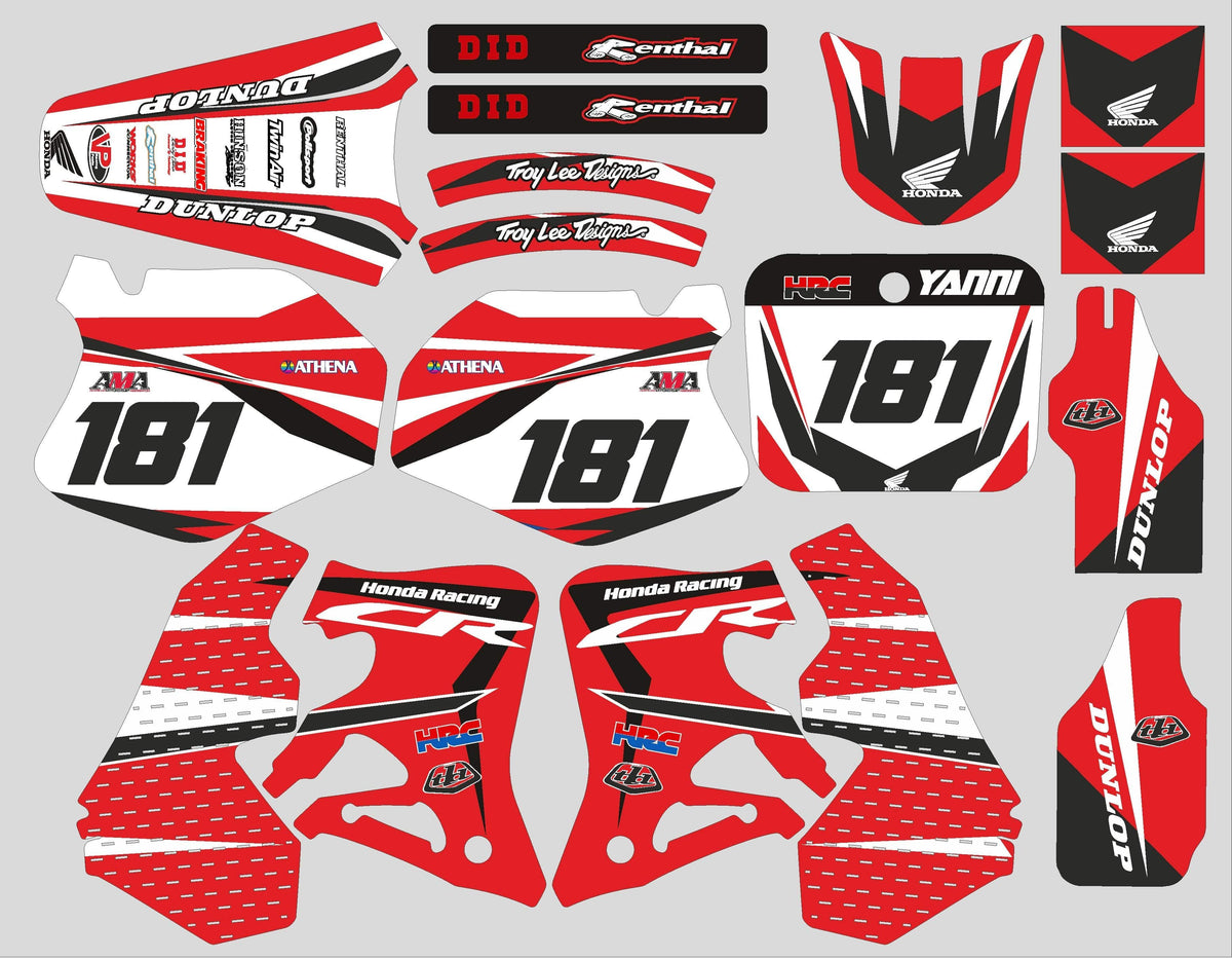 Kit Déco HONDA CR 125-250 1995-1997 #6