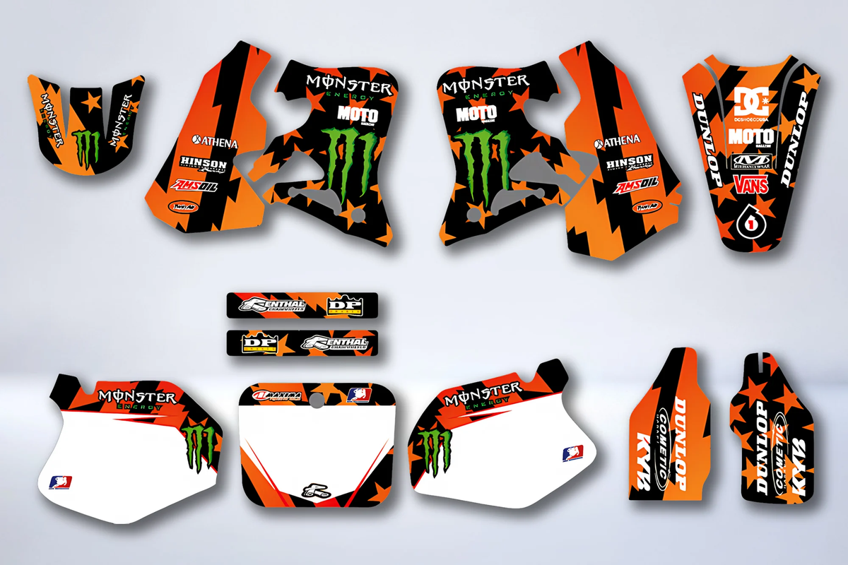 Kit Déco HONDA CR 125-250 1995-1997 - MONSTER
