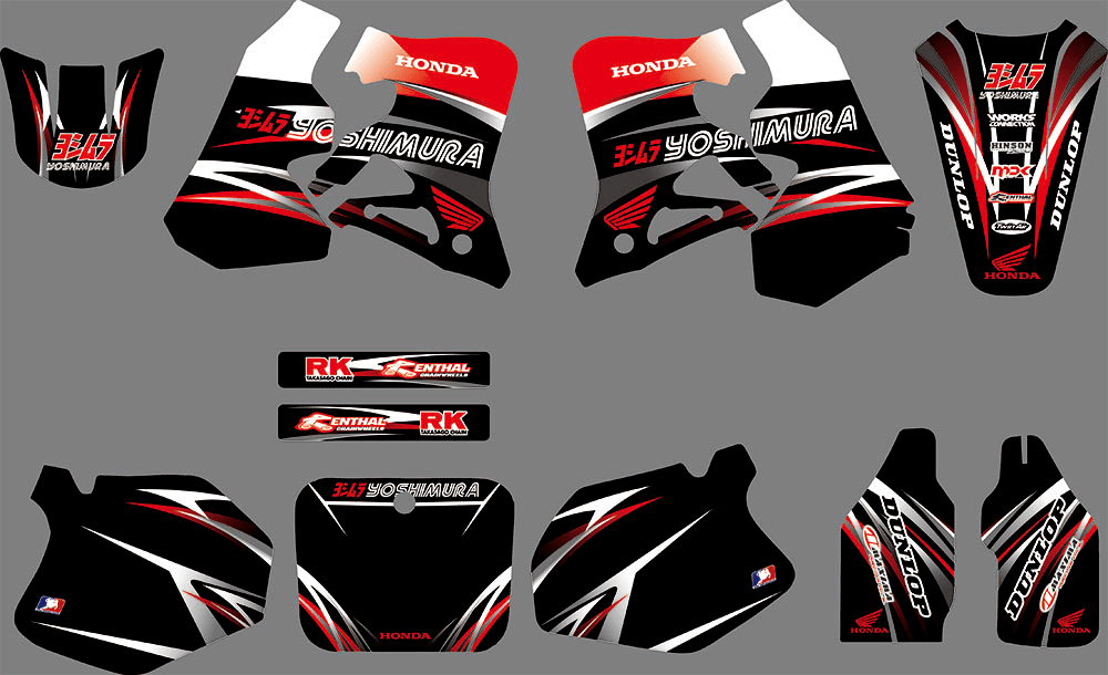 Honda CR 125-250 1995-1997 Deco Kit - Yoshimura