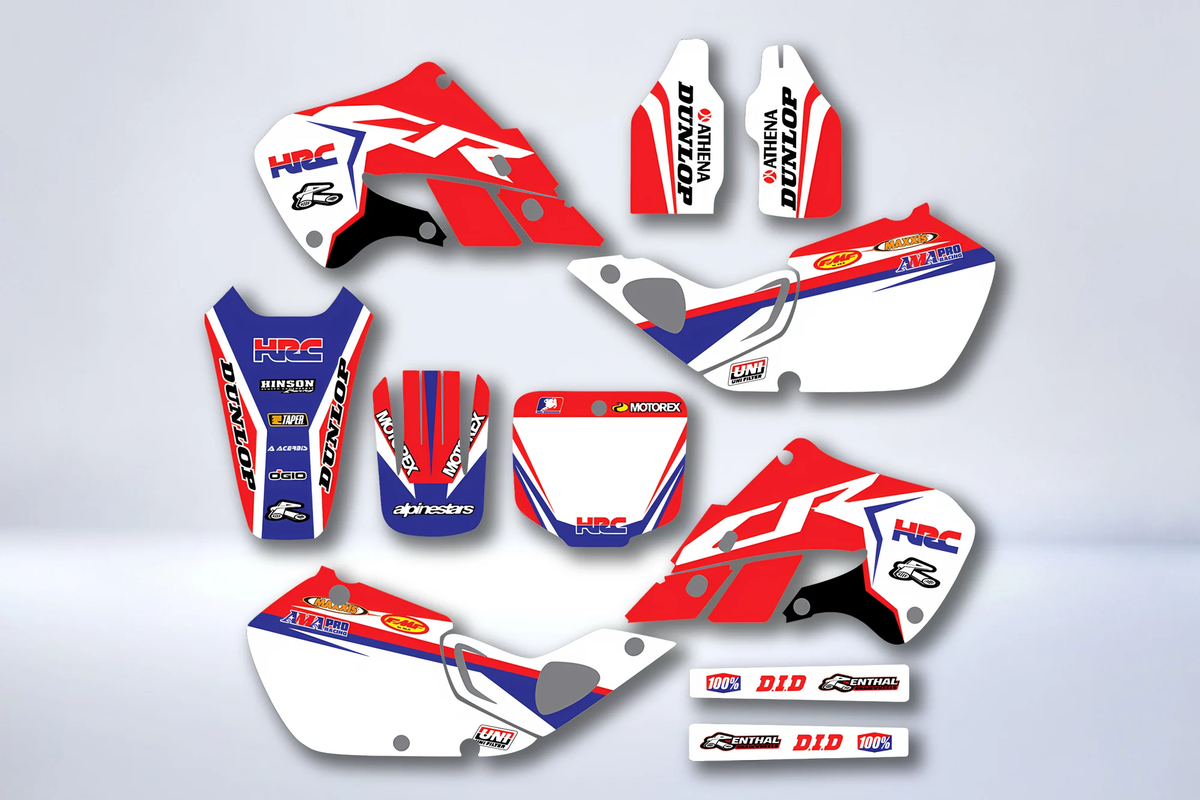 Graphics kit HONDA CR 125-250 1997-1999 - HRC