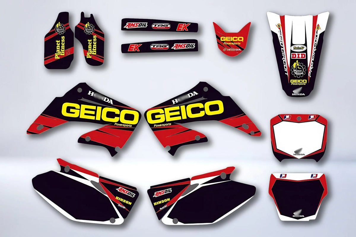 Kit autocolantes HONDA CR 125-250 2002-2013 - GEICO