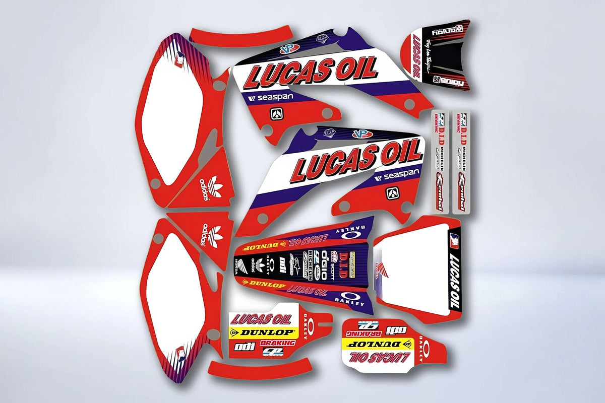 Kit Déco HONDA CR 125-250 2002-2013 - LUCAS OIL