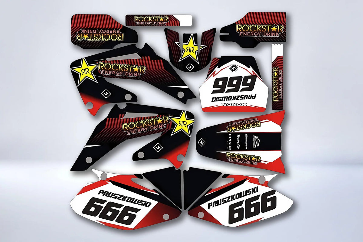 Graphics kit HONDA CR 125-250 2002-2013 - ROCKSTAR #5