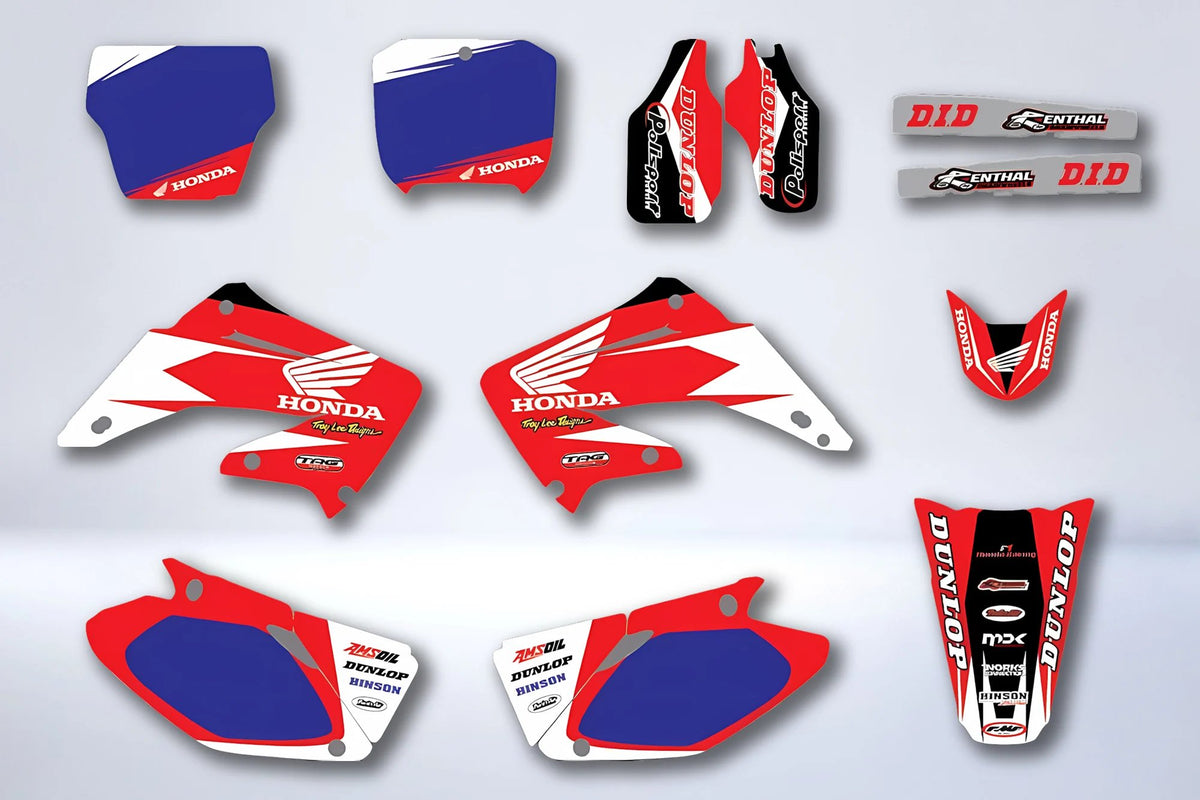 Dekor-Kit HONDA CR 125-250 2002-2013 - EINFACH