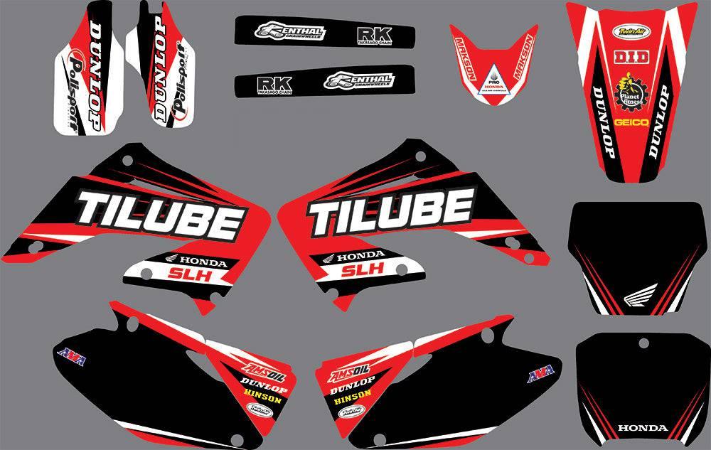 graphics kit HONDA CR 125-250 2002-2013 - TILUBE