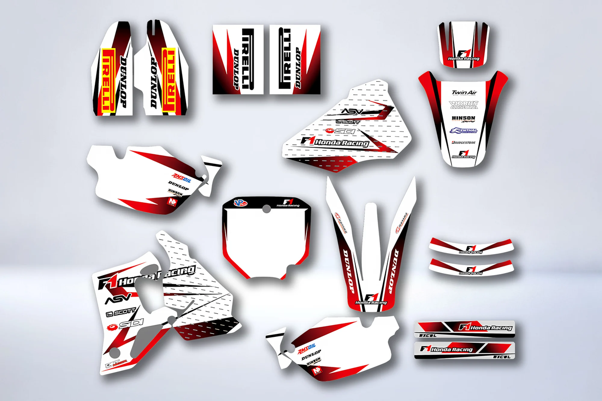Dekor-Kit HONDA CR 80 1996-2002