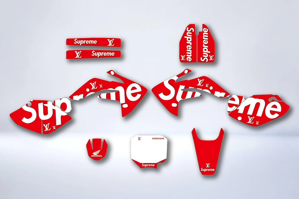 Graphics kit HONDA CRF 150 2007-2018 SUPREME LV V1
