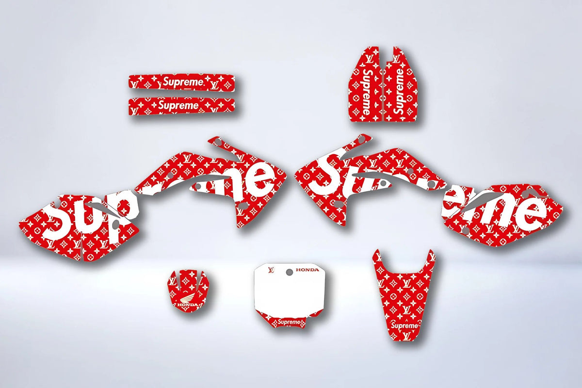 Kit de adhesivos HONDA CRF 150 2007-2018 SUPREME LV V2