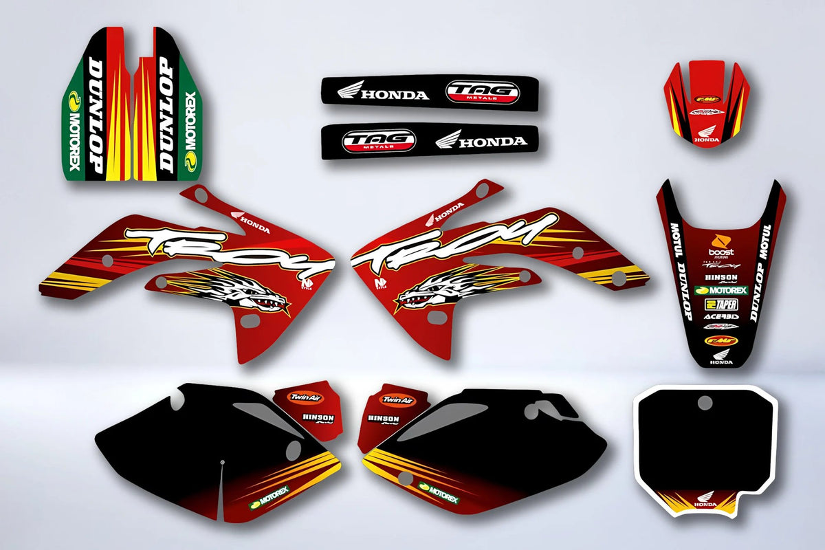 Kit grafiche HONDA CRF 150 2007-2018 TROY