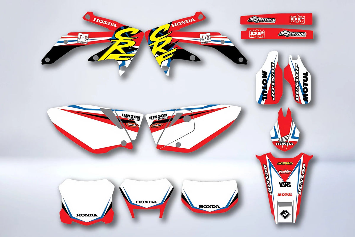 Kit de adhesivos HONDA CRF 250 2004-2009 ORIGINE #2