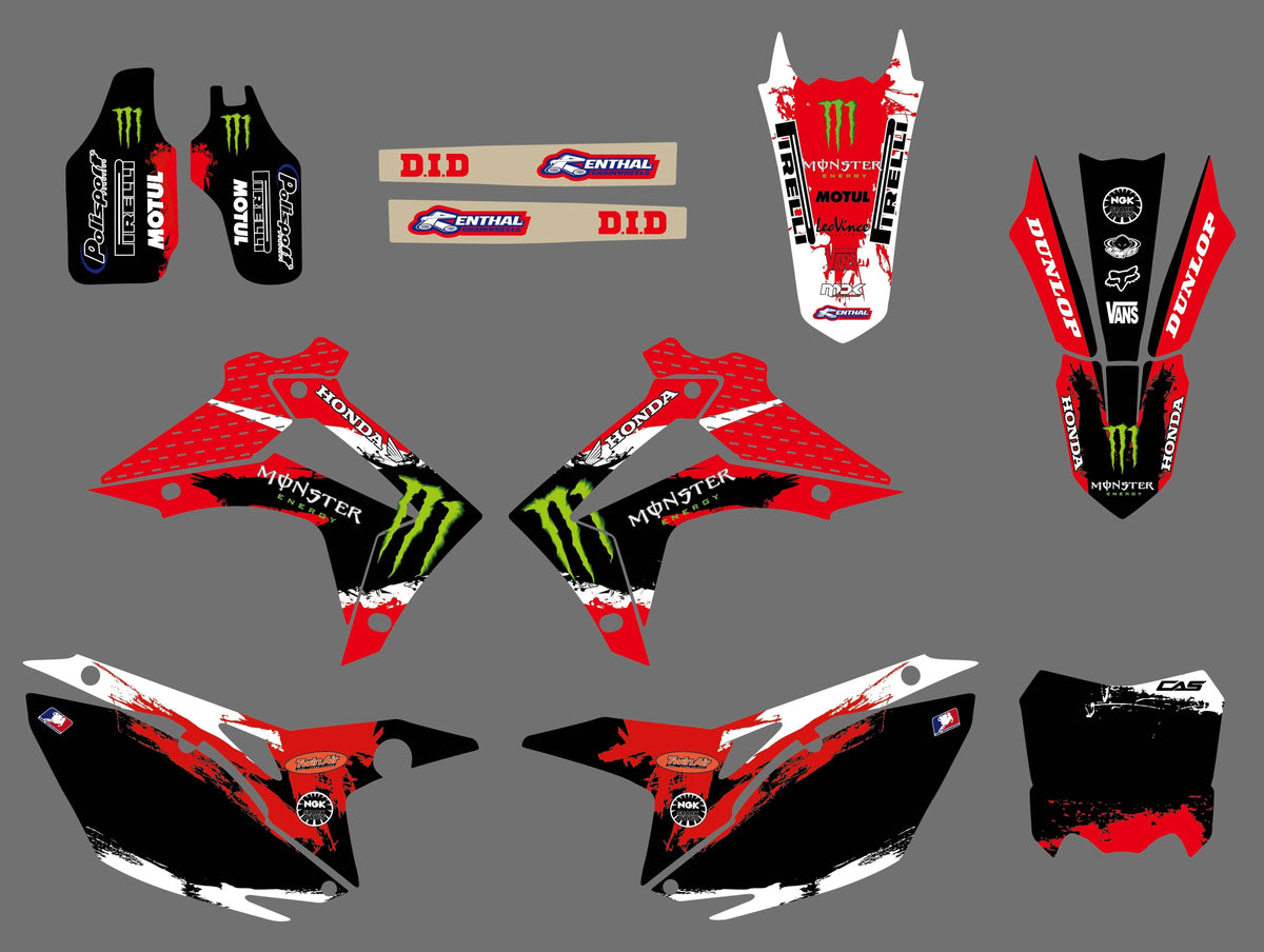 Graphics kit HONDA CRF 250-450 2013-2016 MONSTER