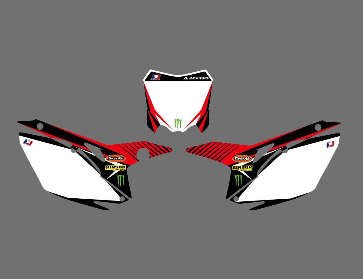 Kit déco HONDA CRF 250-450 2013-2016 MONSTER #3