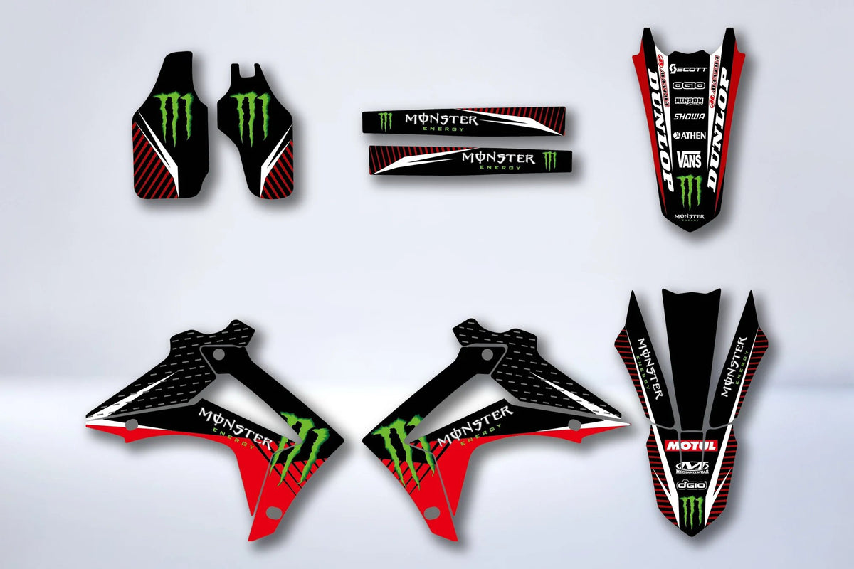 Kit grafiche HONDA CRF 250-450 2013-2016 MONSTER #3