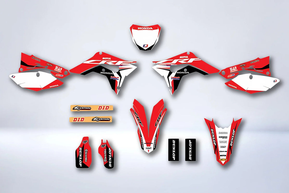 Dekor-Kit HONDA CRF 450 2017-2020 CRF 250 2018-2021 - ORIGINE